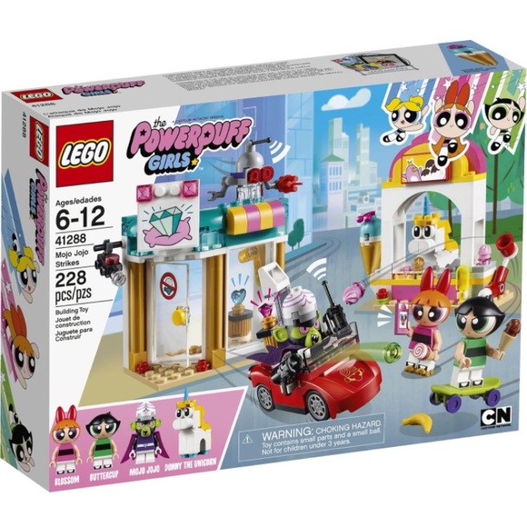 LEGO Powerpuff Girls 41288 Mojo Jojo Strikes Blossom Buttercup Donny the Unicorn - Picture 5 of 9
